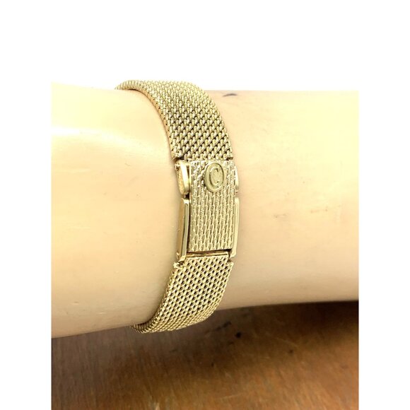 Concord Women\'s Watch 14k Yellow Gold Roman Dial Vintage Swiss Hand Wind 21mm main image 6